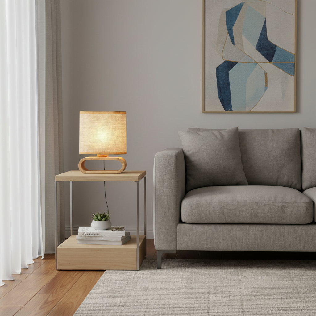 Bambino | Eco-Friendly Bamboo Table Lamp for Bedroom