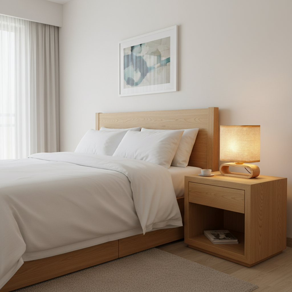 Bambino | Eco-Friendly Bamboo Table Lamp for Bedroom
