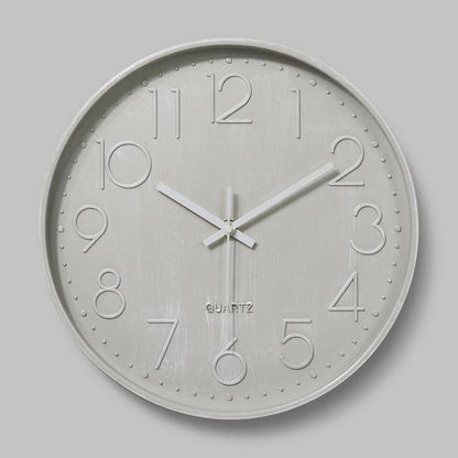 Colorful Round Wall Clock | Modern Wall Clock Decor 30cm