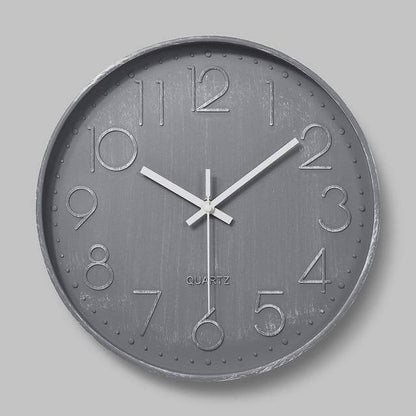 Colorful Round Wall Clock | Modern Wall Clock Decor 30cm