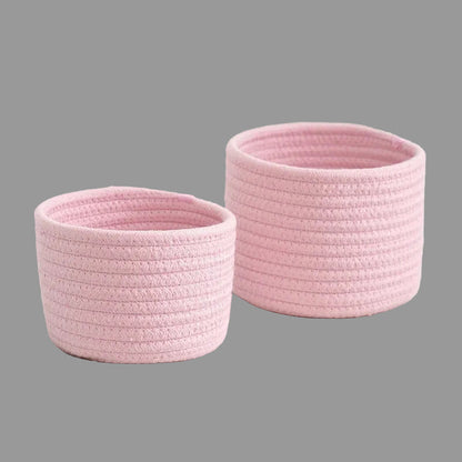 Cotton Rope Storage Basket | Eco-Friendly Organizer for Toys