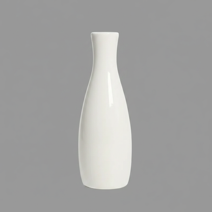 White Floor Vase | Modern Ceramic Decor