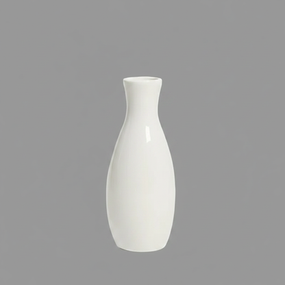 White Floor Vase | Modern Ceramic Decor